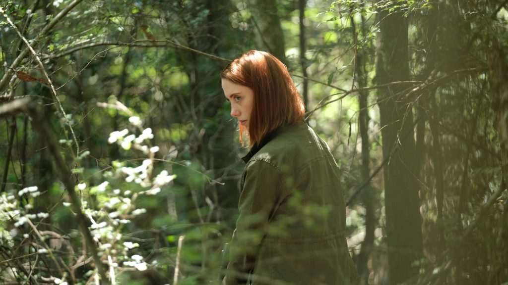 actress-in-woods